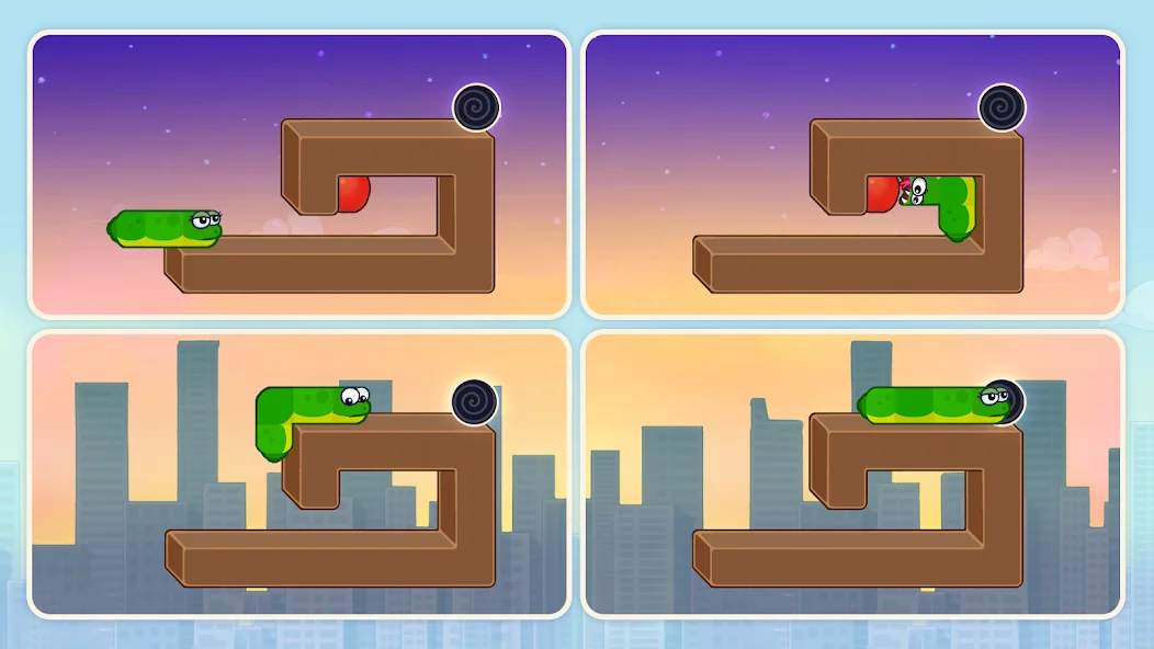 Snake Puzzle: Slither to Eat截图2