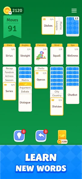 Solitaire Associations Journey截图5