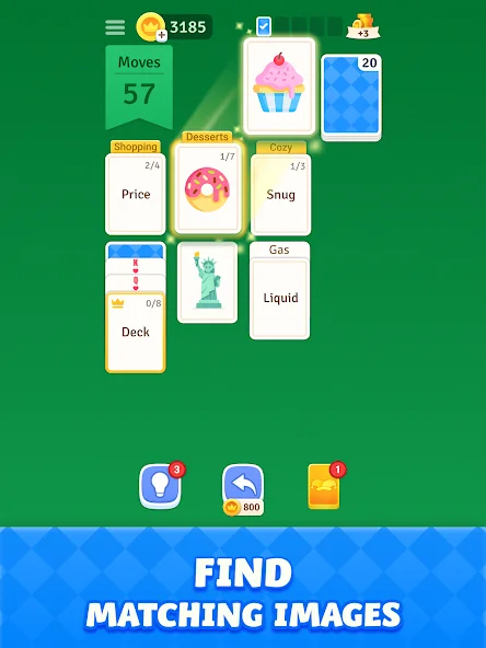 Solitaire Associations Journey截图9