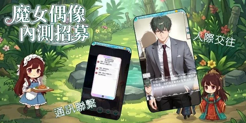 从《明星志愿》走出的梦想！独立团队试作养成手游《魔女偶像》即将开放内测