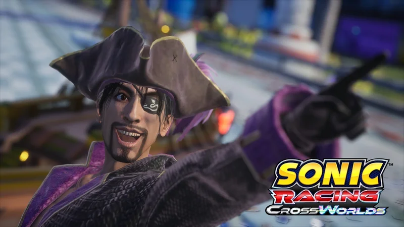 《索尼克赛车交叉世界》4/30发布免费更新「真岛吾朗（真岛船长）」