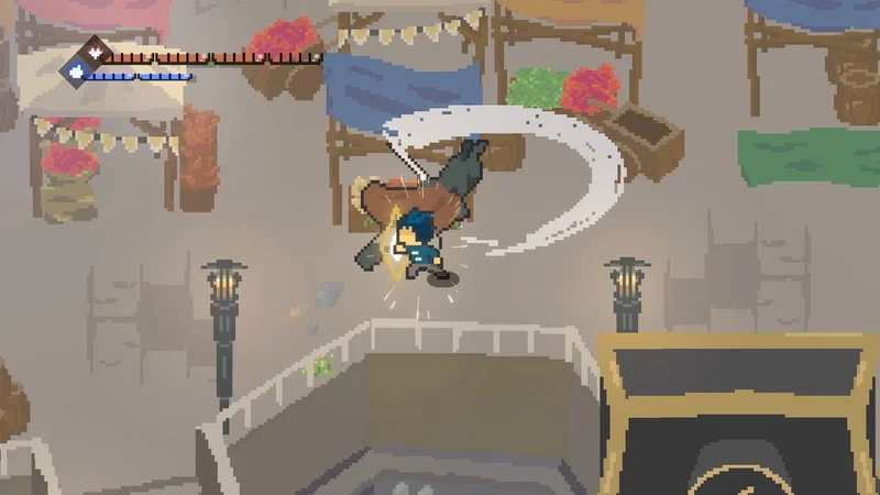 香港一人开发快节奏动作RPG《繁荣之书》开放免费试玩抢先穿梭于霓虹闪烁的街道