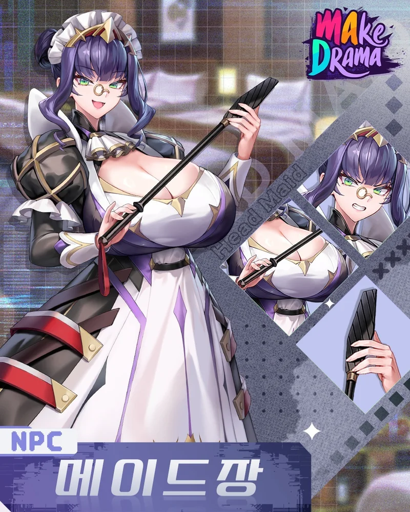 收集型RPG《Make Drama : MAD》于韩国展开Android版营运与美少女们共度浪漫时刻