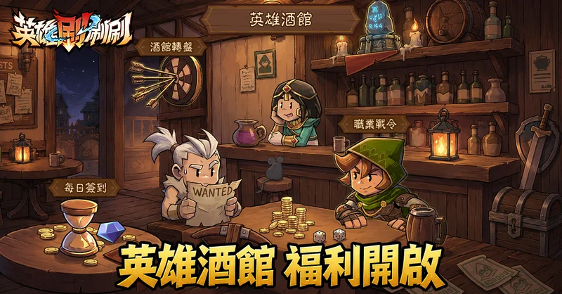 《英雄刷刷刷》全新职业暗影游侠降临同步开启专属养成活动