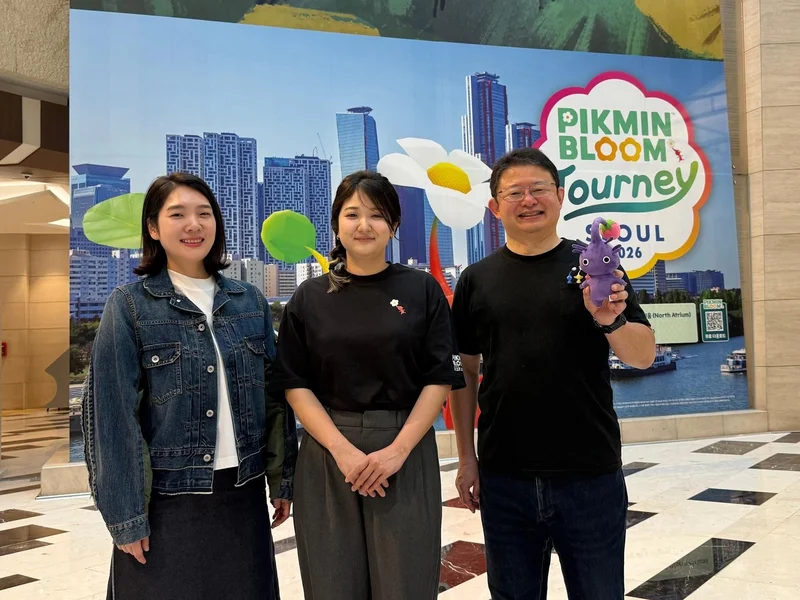《Pikmin Bloom》「Pikmin Bloom Journey」韩国首尔落幕与皮克敏一同漫步汝矣岛探索汉江沿岸