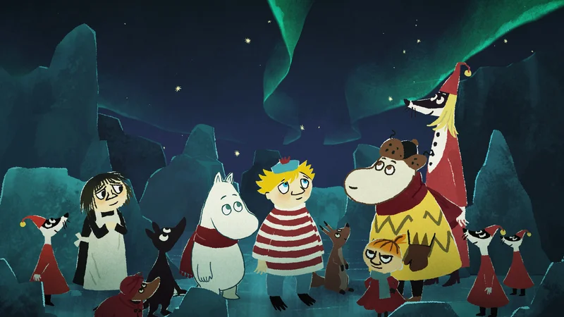 《姆明：冬日寻暖》明日上市来帮冬眠意外醒来的姆明寻找新朋友