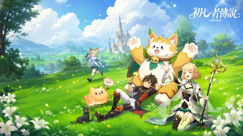 疗愈冒险MMO《初心者传说:梦境大冒险》事前预约正式启动