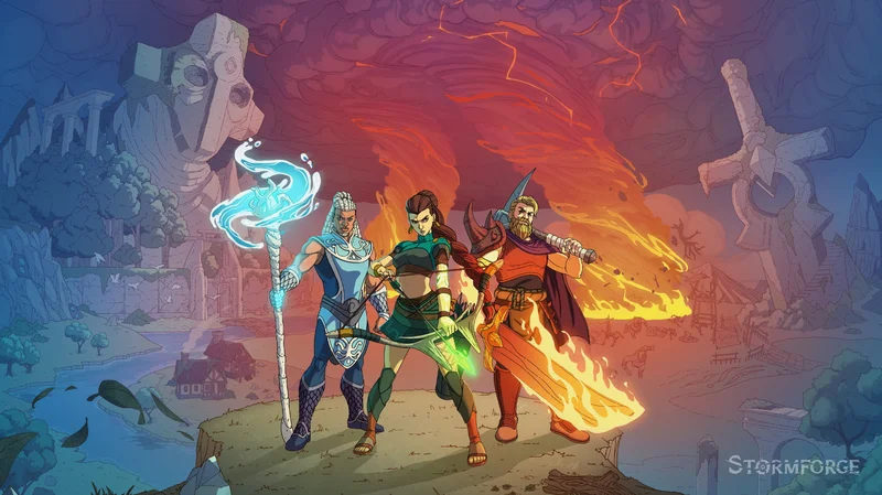 多人奇幻开放世界冒险新作《风暴铸造者》曝光新实机玩法影片公测开放报名中